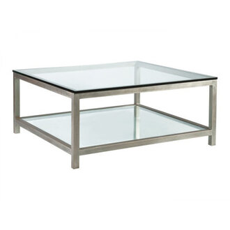 Metal Designs Per Se Cocktail Table Table Base Color: Argento