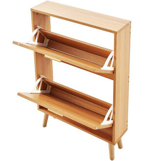 8 Pair Shoe Storage Cabinet