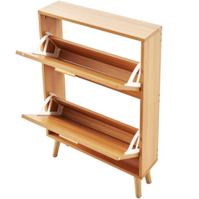 8 Pair Shoe Storage Cabinet