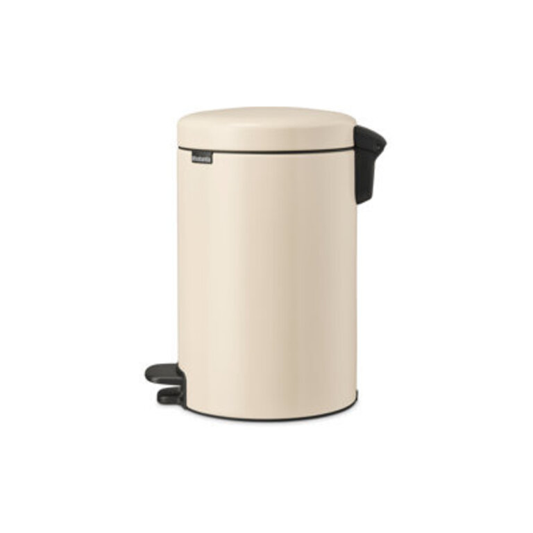 Brabantia NewIcon Step On Bathroom Trash Can 1.3 Gallon Color: Soft Beige