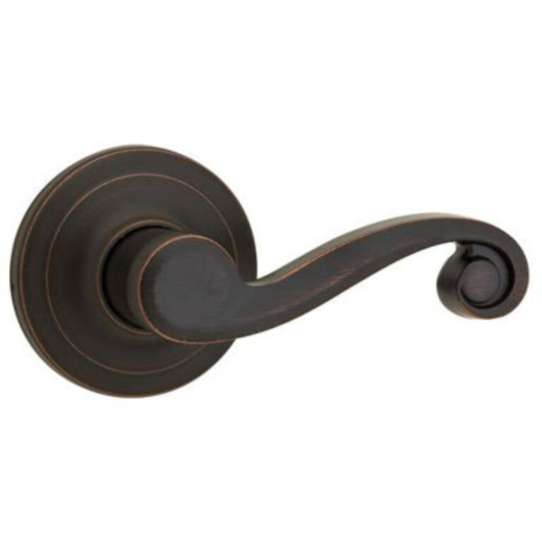 Inactive Interior Lido Lever Dummy Entry Set (Exterior Portion Sold Separately) Finish: Venetian Bronze, Handle Orientation: Right