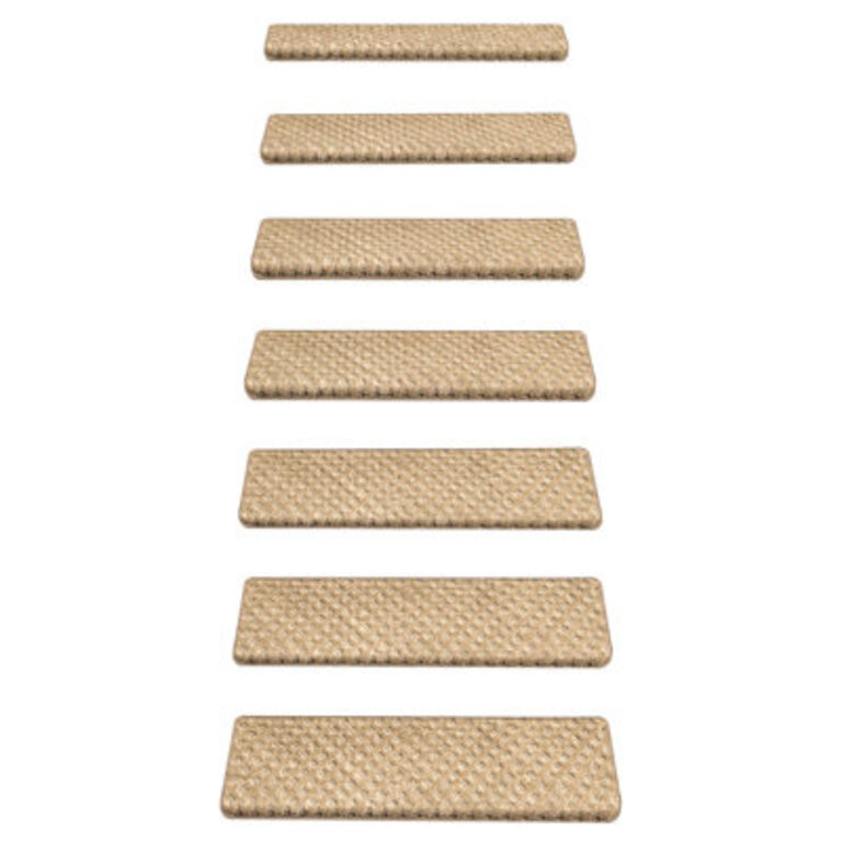 Bullnosed Non Slip Stair Treads Set of 14