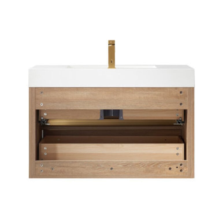 Vali 36 Wall-Mounted Single Bathroom Vanity Set