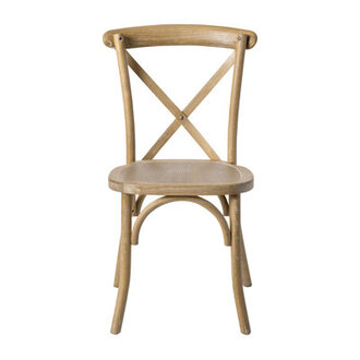 18 H Solid Wood Stacking Side Chair