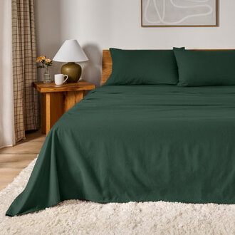 100 Cotton Flannel Sheet Set
