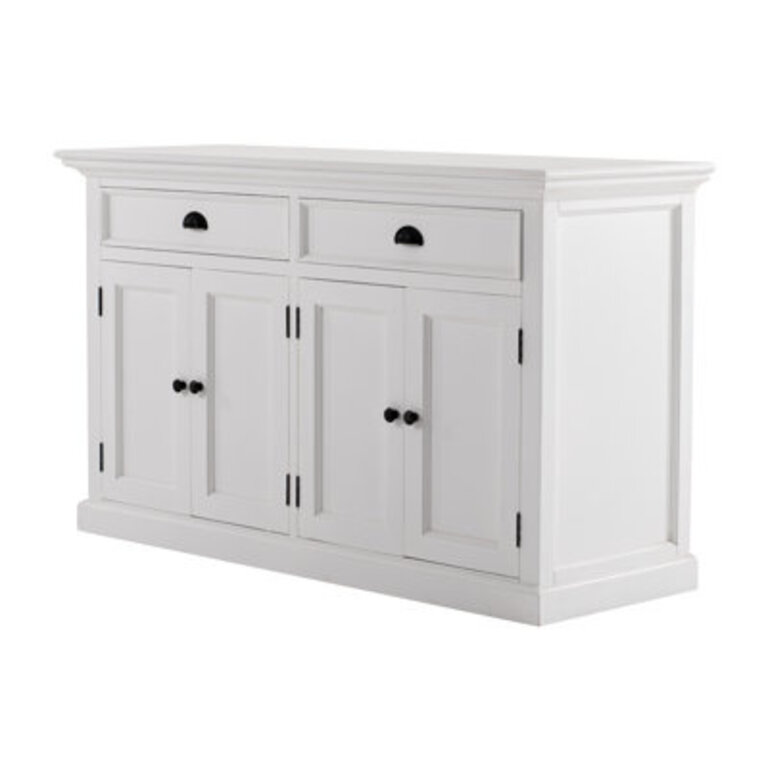 Buffet Table with 2 Drawers 4 Doors