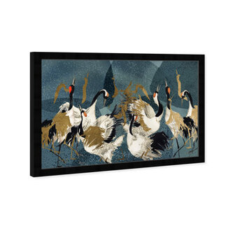 Crane Love  by Oliver Gal