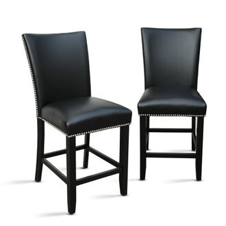 Anxhela Upholstered Counter Stool