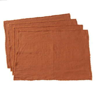 Set of 4 Zadia Linen Placemats