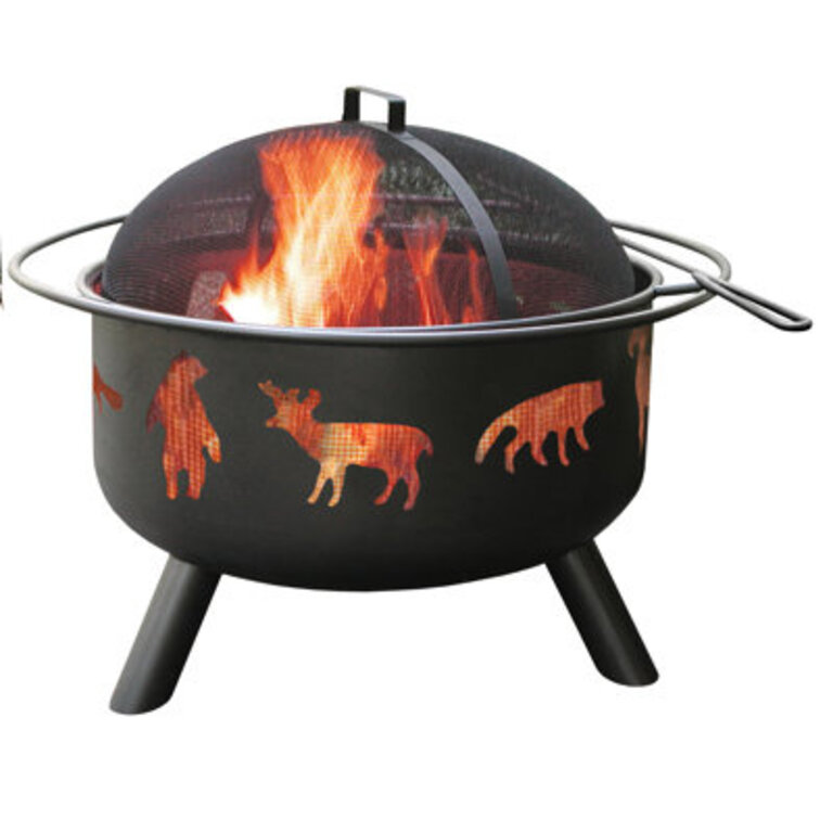 Big Sky Round Steel Smokeless Fire Pit