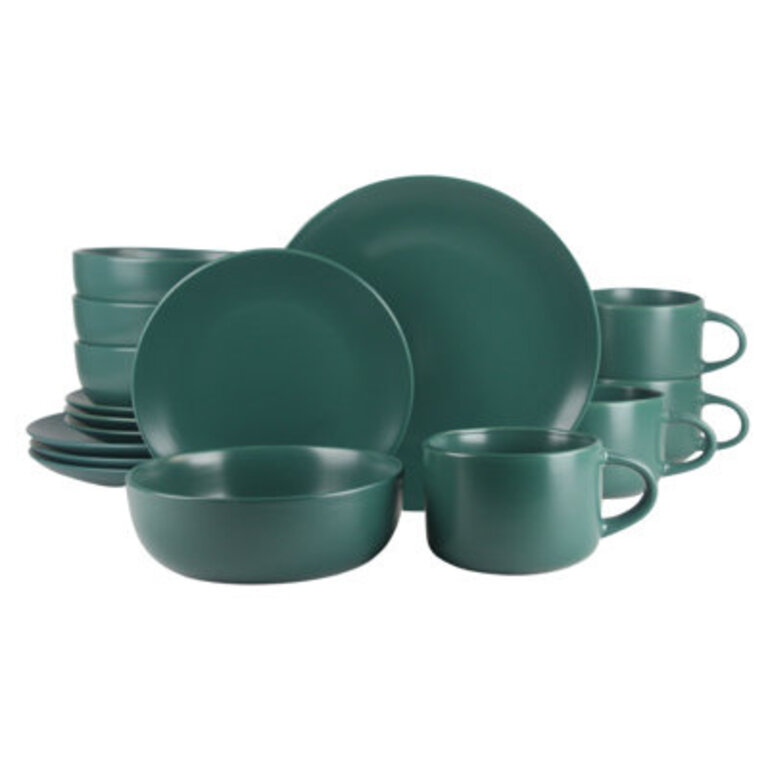 Matte 16 Piece Dinnerware Set Service for 4