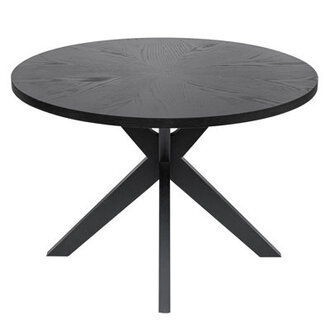 Thersia 473-Inch 6 Seats Round Solid Wood Dining Table