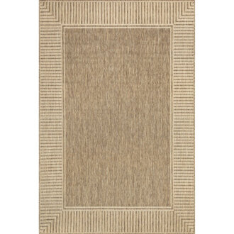 Alegre Bordered IndoorOutdoor Rug