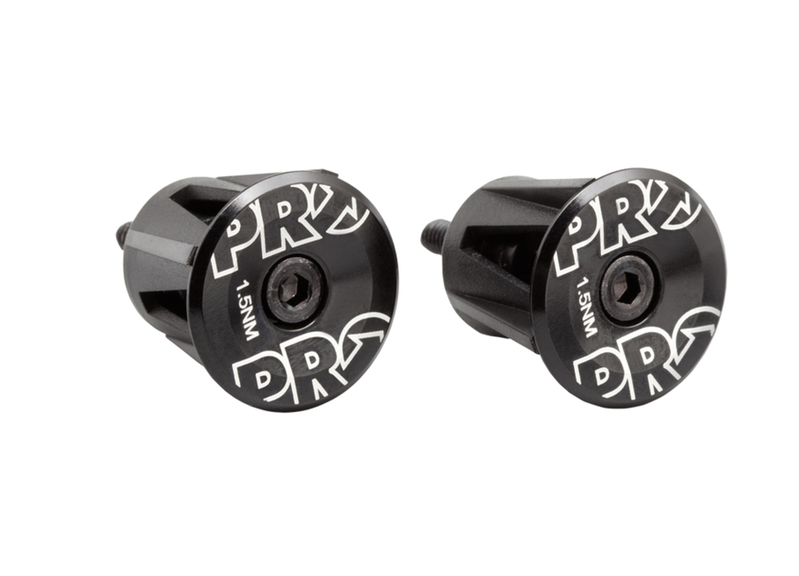 Pro HANDLEBAR ENDPLUG BLACK ANODIZED ALLOY
