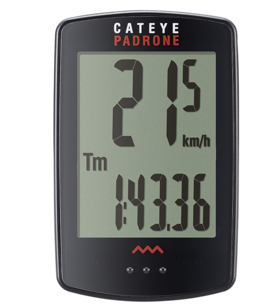 CatEye CatEye, Padrone, Cyclocomputer, Black