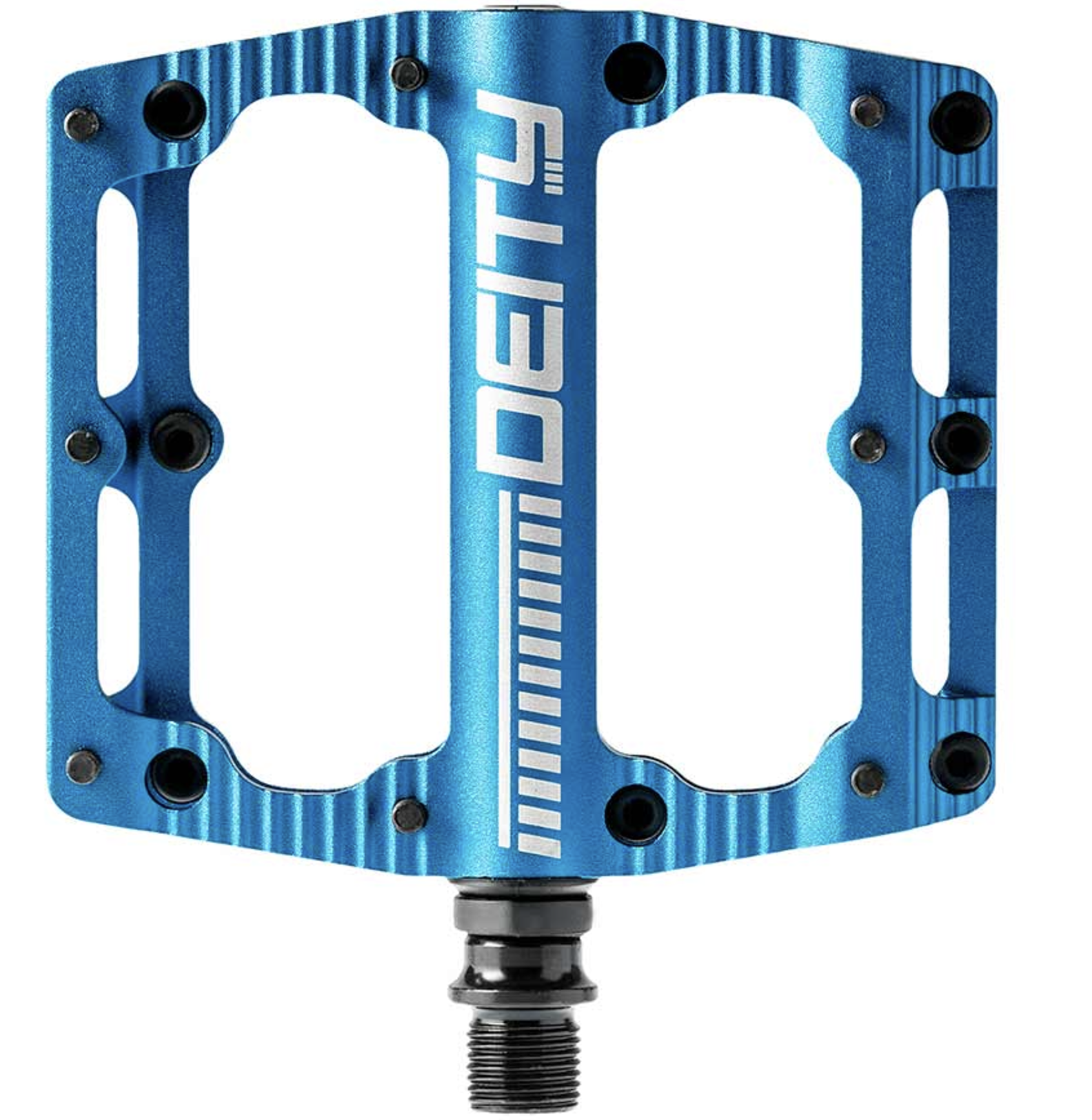 Deity Black Kat, Platform Pedals, Body: Aluminum, Spindle: Cr-Mo, 9/16''