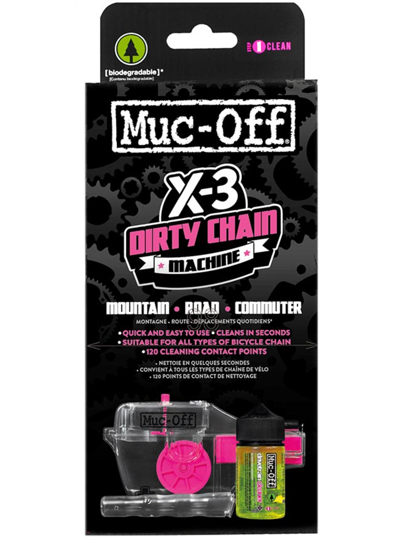 Muc-Off X3, Chain Cleaning Kit
