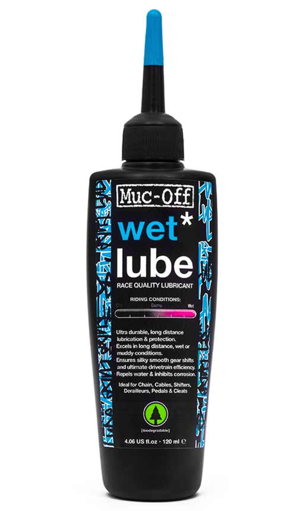Muc-Off Wet, Lubricant, 120ml