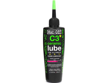 Muc-Off Ceramic Dry Lubricant, 120ml with UV Torch