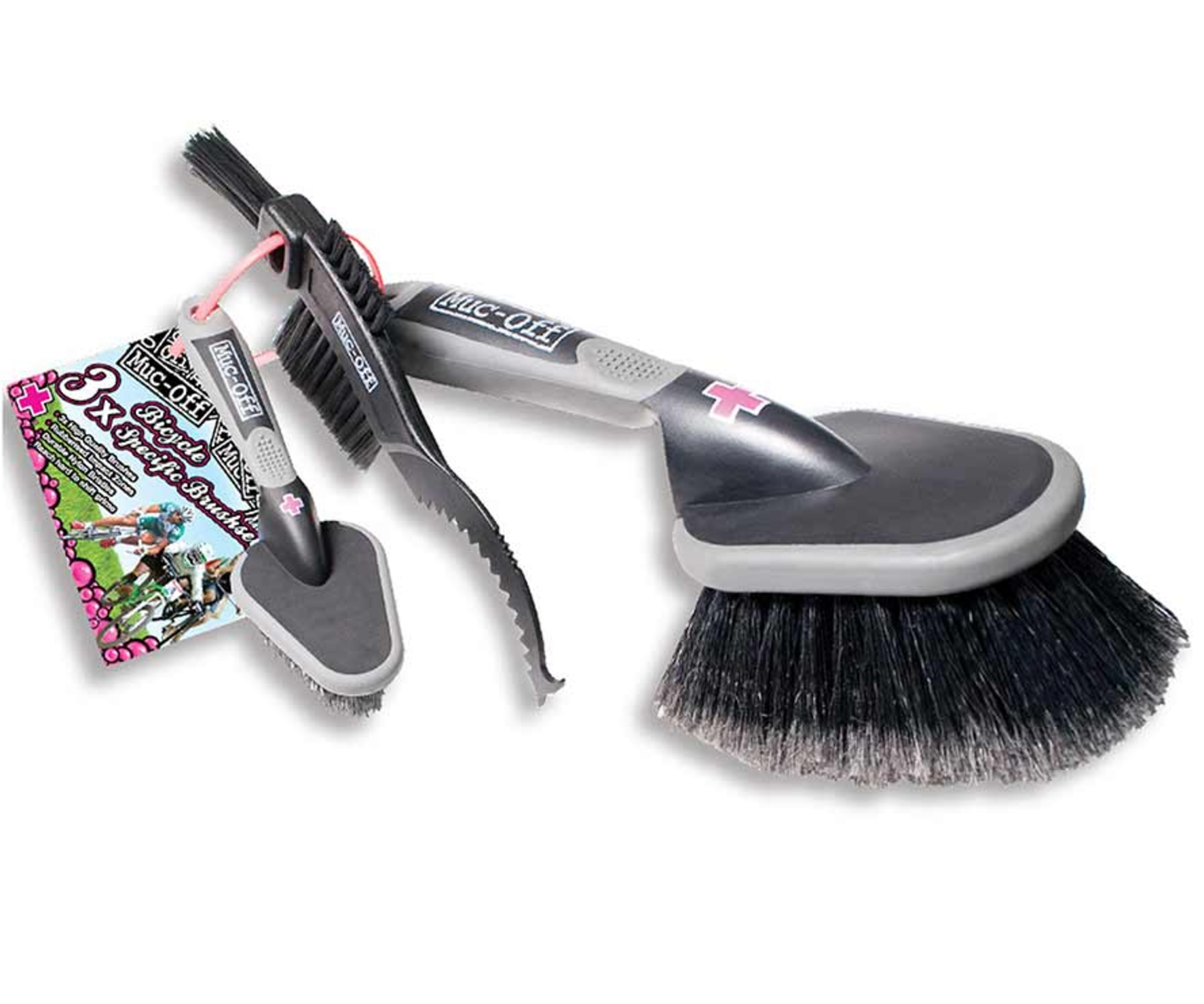 Muc-Off 3 Piece brush set
