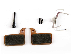 Sram Level TLM, Level Ultimate, HRD, Disc Brake Pads, Shape: SRAM Monoblock, Metallic, Steel, Pair