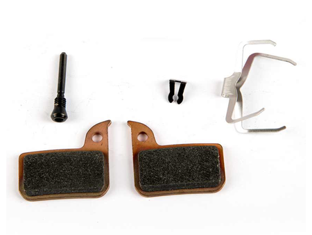 Sram Level TLM, Level Ultimate, HRD, Disc Brake Pads, Shape: SRAM Monoblock, Metallic, Steel, Pair