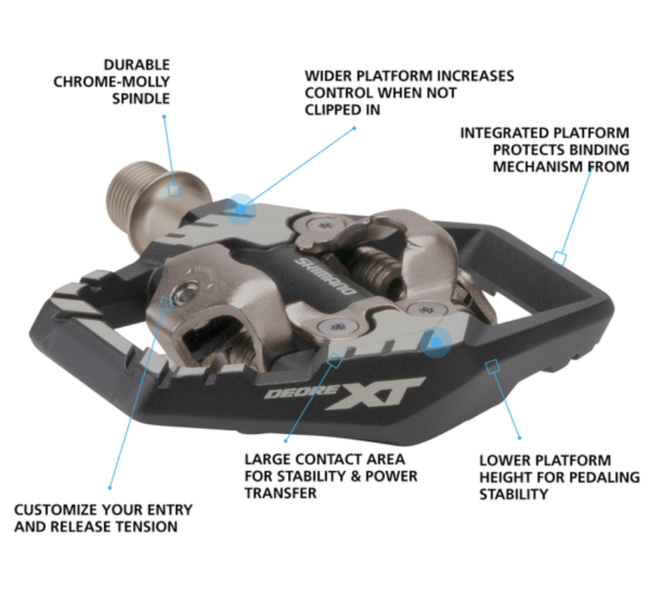 Shimano Shimano PD-M8120 Deore XT Trail Pedals