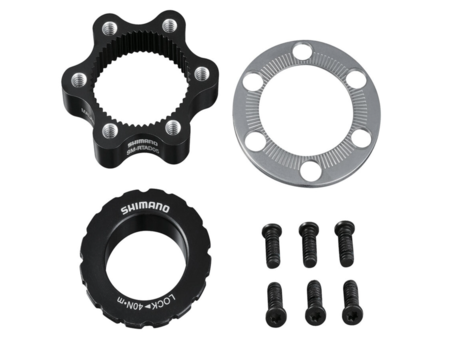 Shimano SM-RTAD05 Centerlock to 6-Bolt Disc Rotor Mount Adapter