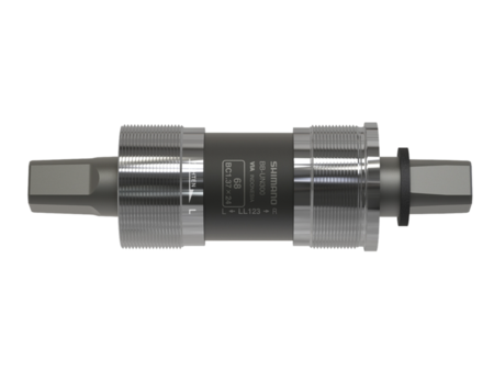 Shimano BB-UN300 LL113, Square Taper BB, British, 73mm, : 113mm, Silver