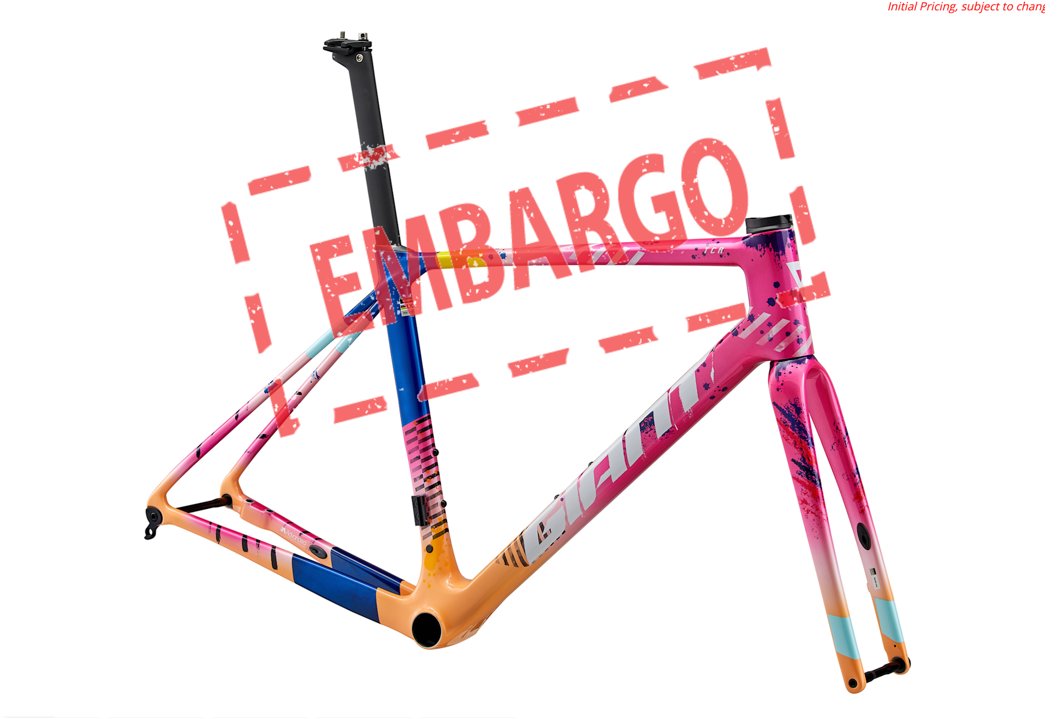 Giant TCR Advanced Pro Frameset Neon Flux