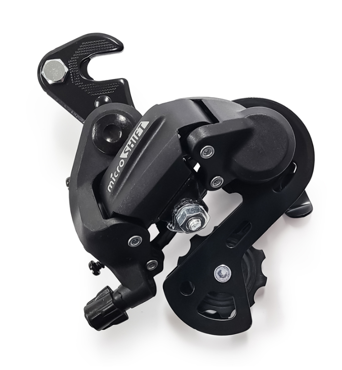 Microshift DÉRAILLEUR ARRIÈRE 2X6/7VIT CAGE COURTE