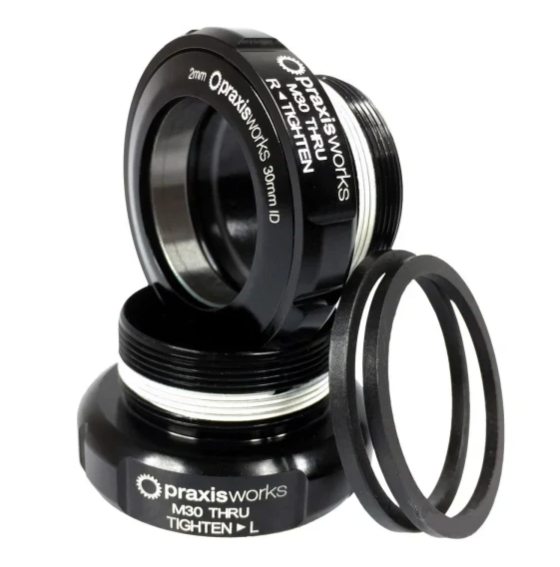 Praxis Praxis Works M30 Thru BSA Threaded Bottom Bracket - For 30mm/28mm Spindle 68-4202