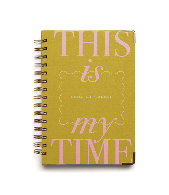Undated 13 Month Planner