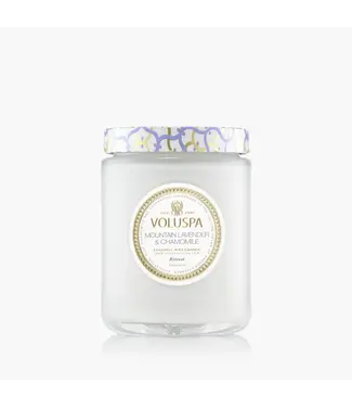 Voluspa Mountain Lavender + Chamomile 18oz Large Jar