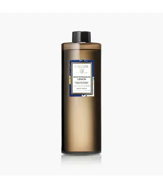 Voluspa Mediterranean Lemon 500ml Reed Diffuser Refill