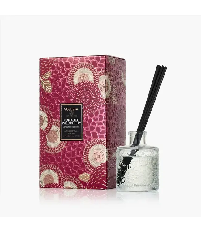 Voluspa Foraged Wildberry Reed Diffuser