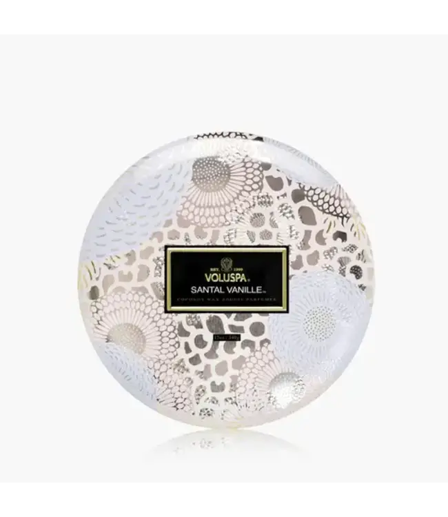 Voluspa Santal Vanille 3W Tin