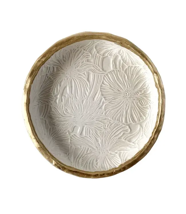 Floral Impressions Ring Dish