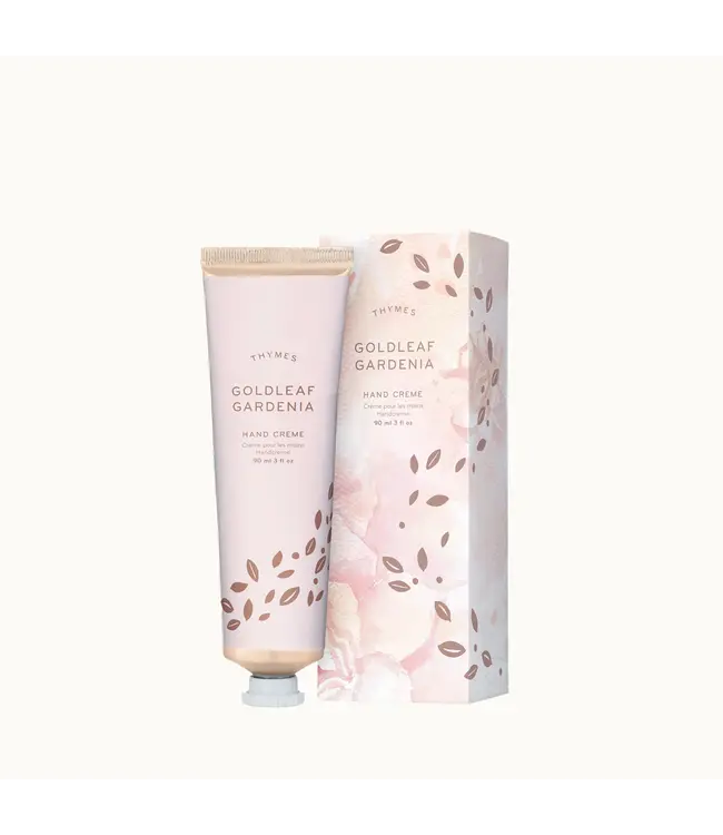 Thymes Goldleaf Gardenia Petite Hand Cream