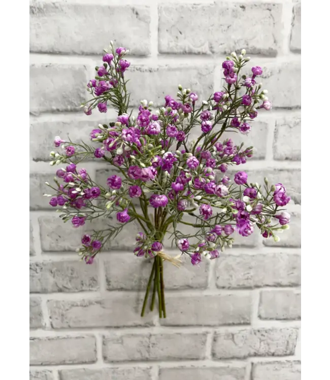 14" Mauve Baby's Breath Bundle