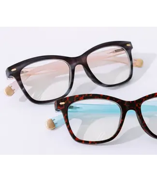 Peepers Sinclair Charcoal Hom/Blush +0.00