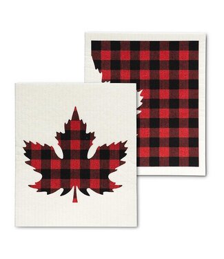 Plaid- Swedish Dishcloth
