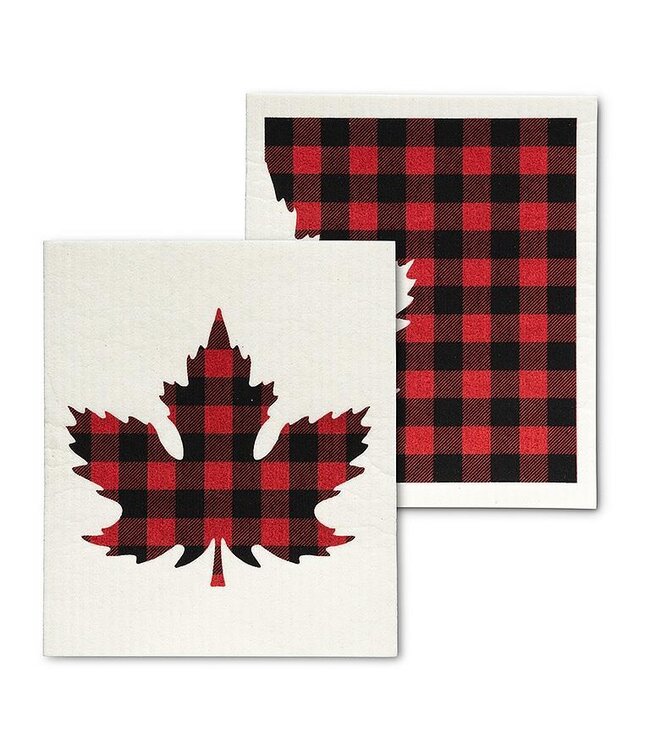 Plaid- Swedish Dishcloth