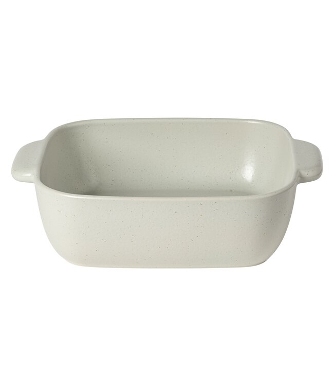 Casafina Pacifica Oyster Grey Square Baker