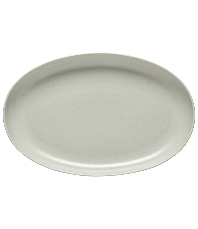 Casafina Pacifica Oyster Grey Oval Platter