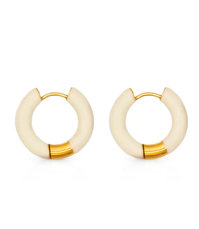 Lover's Tempo Bianca Earrings- Gold