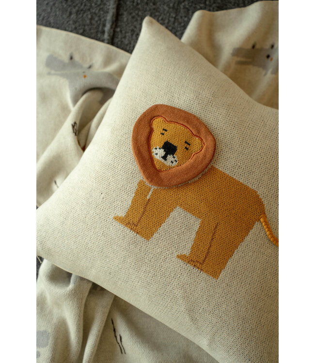 Indaba 18X18 Lion Pillow