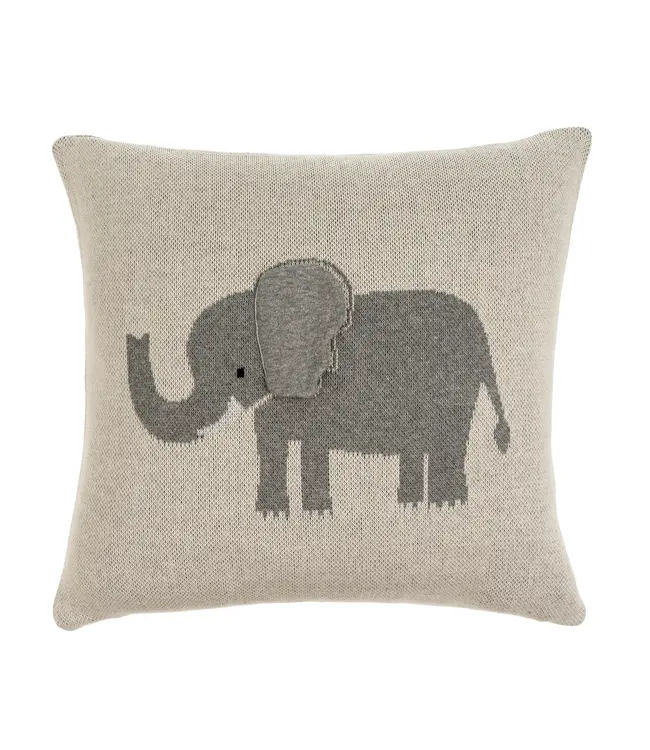 Indaba 18X18 Elephant Pillow