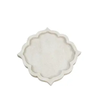 Indaba Arabesque Marble Tray S