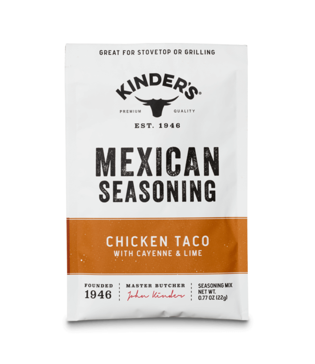 Kinder's Chicken Taco Mexican Seasoning